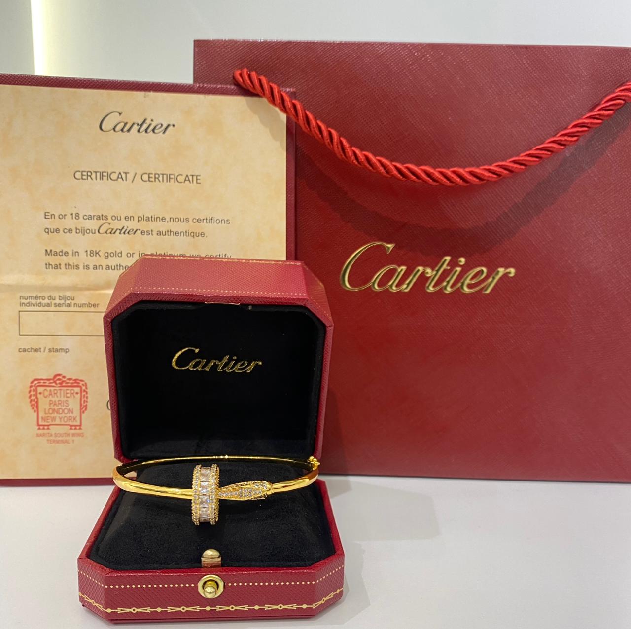 Cartier Gold Accent Bracelet