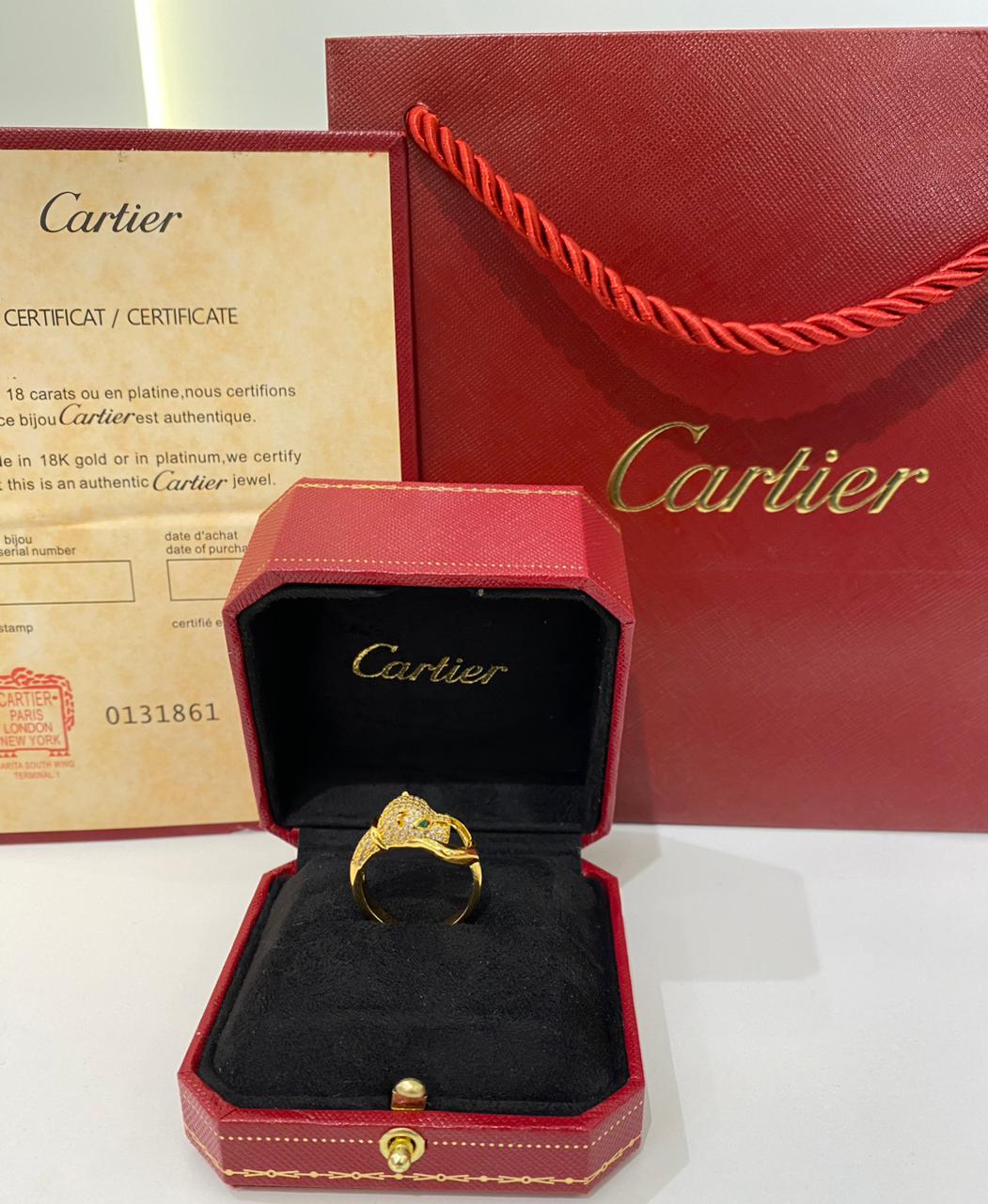 Cartier Crown Jewel Ring