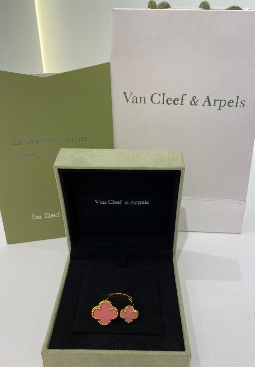 Van Cleef Clover Ring