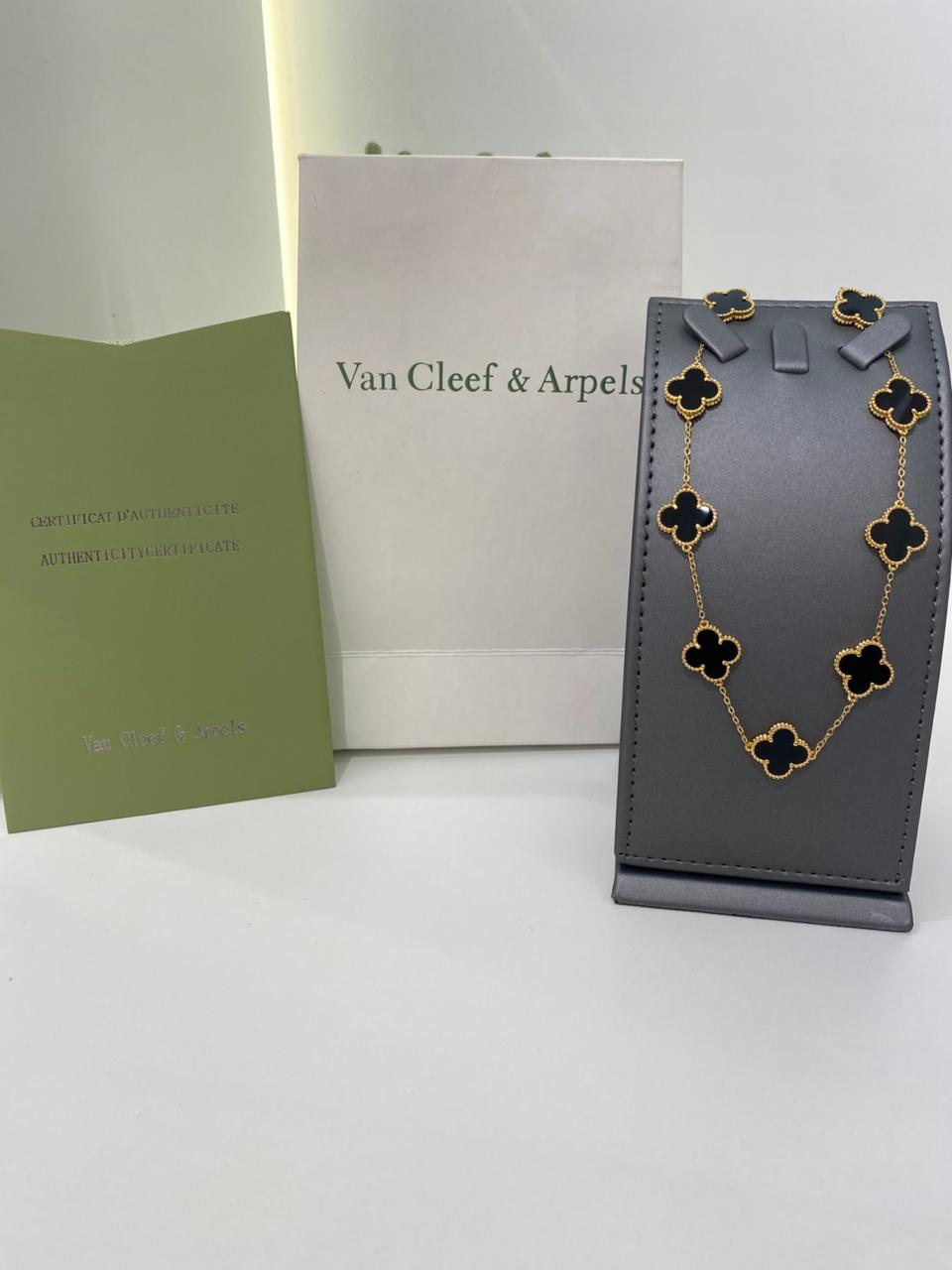 Van Cleef Black Necklace