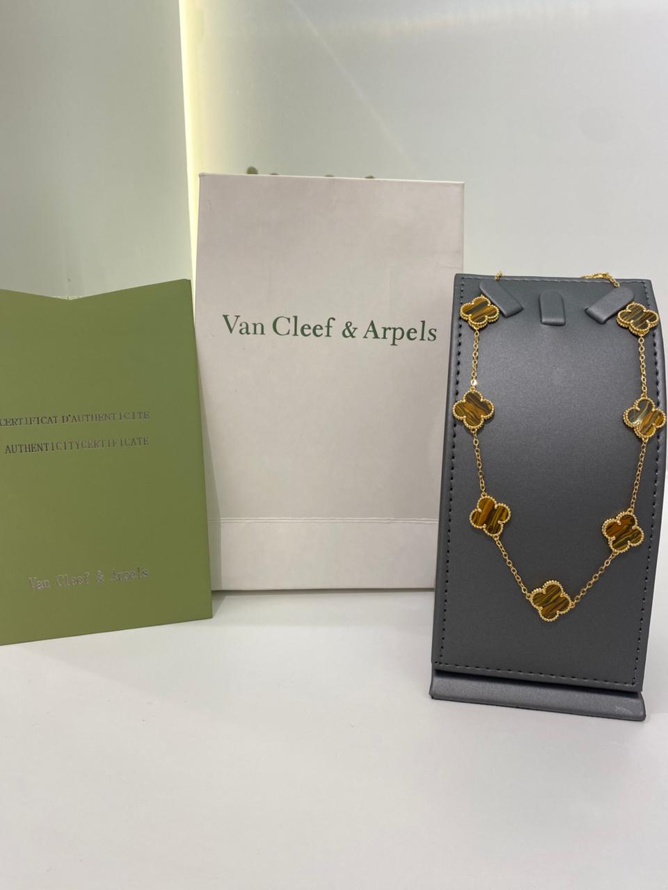 Van Cleef Brown Necklace