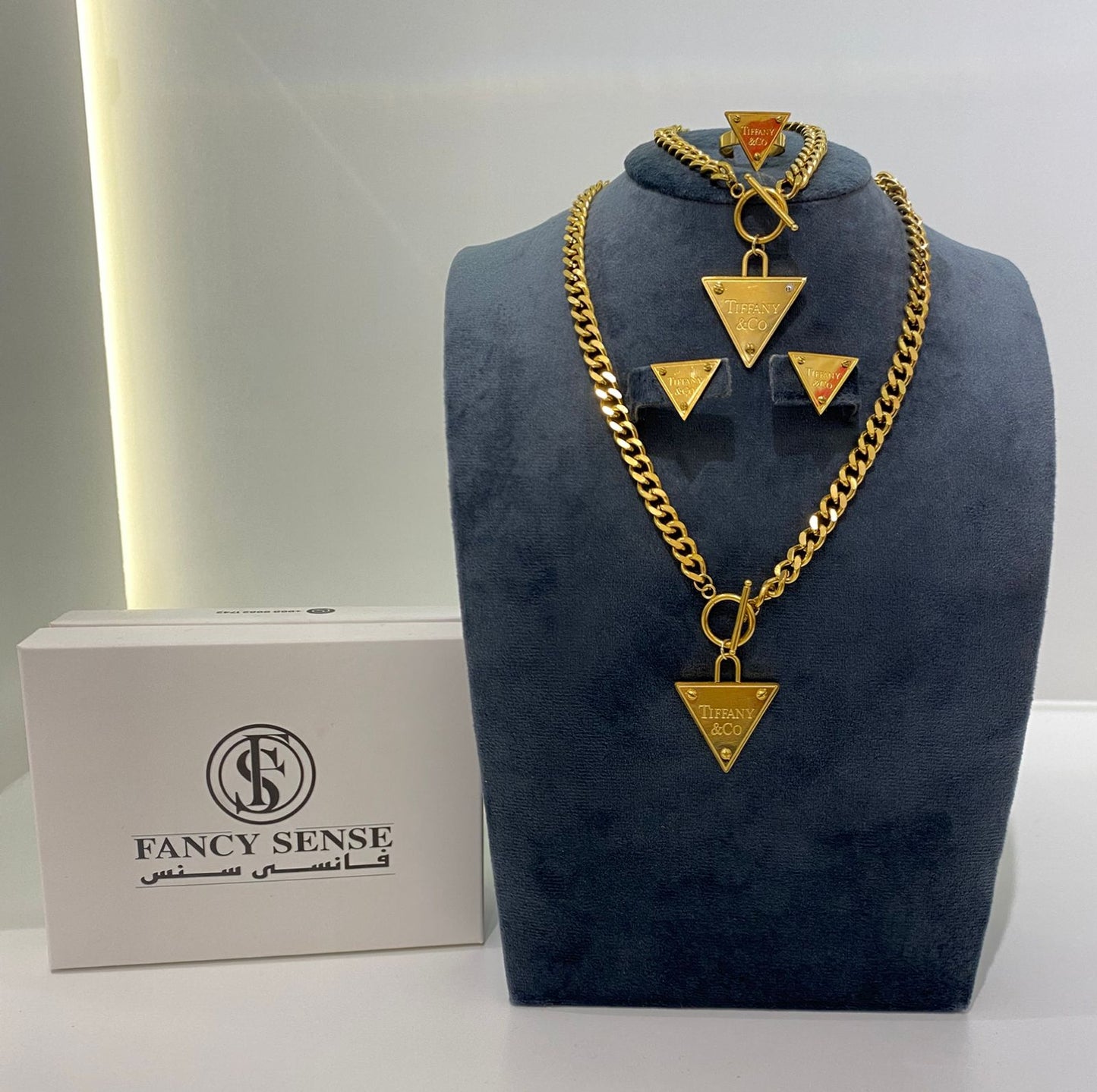 Tiffany & Co. Gold Chain Set