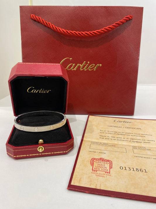 Cartier bracelet silver