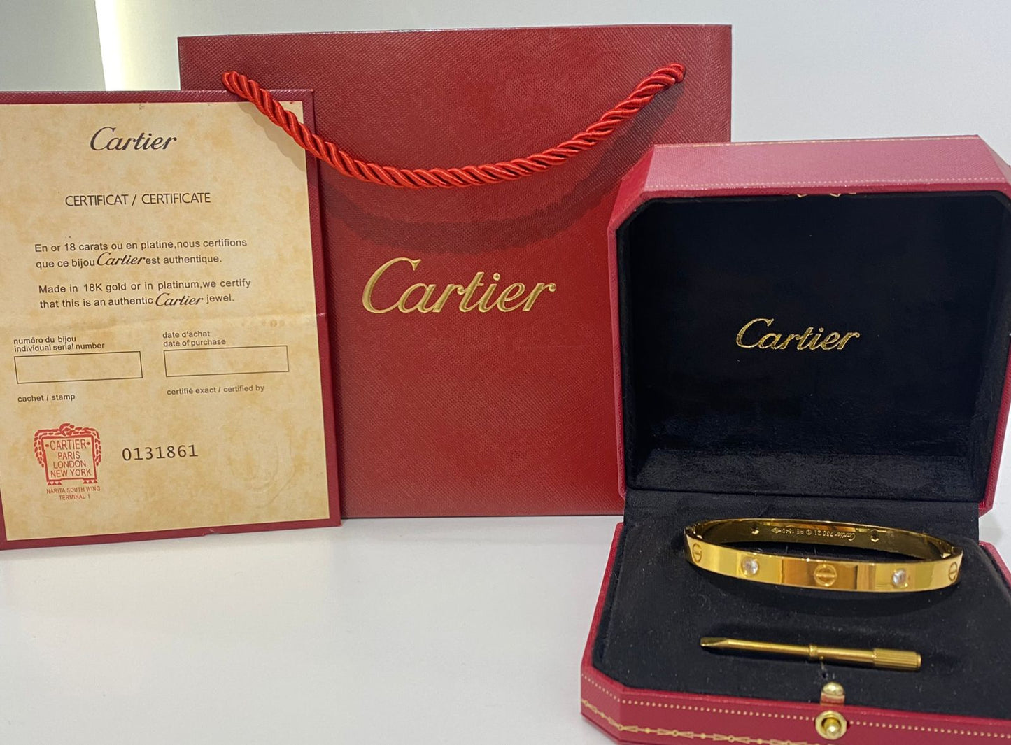 Cartier Nail-Inspired Bracelet
