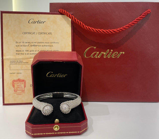 Cartier Twin Diamond Bangle