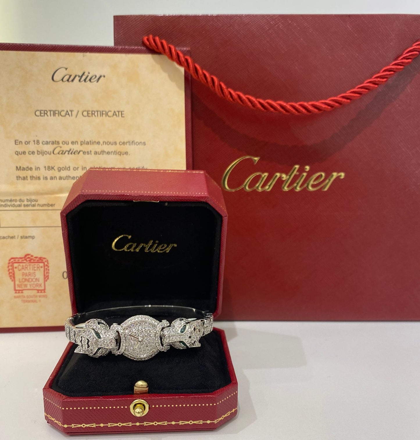Cartier Silver Charm