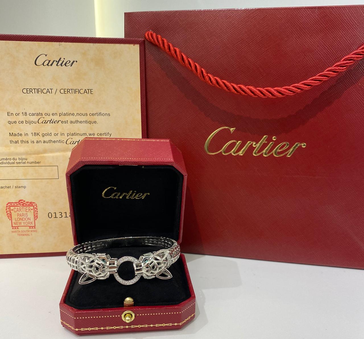 Silver Cartier Charm