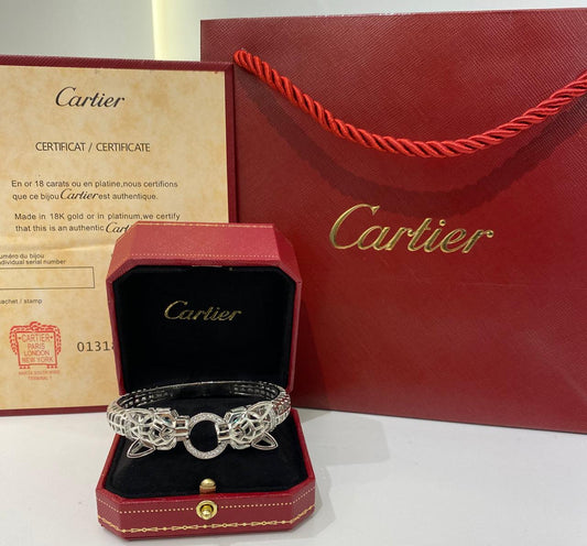 Silver Cartier Charm