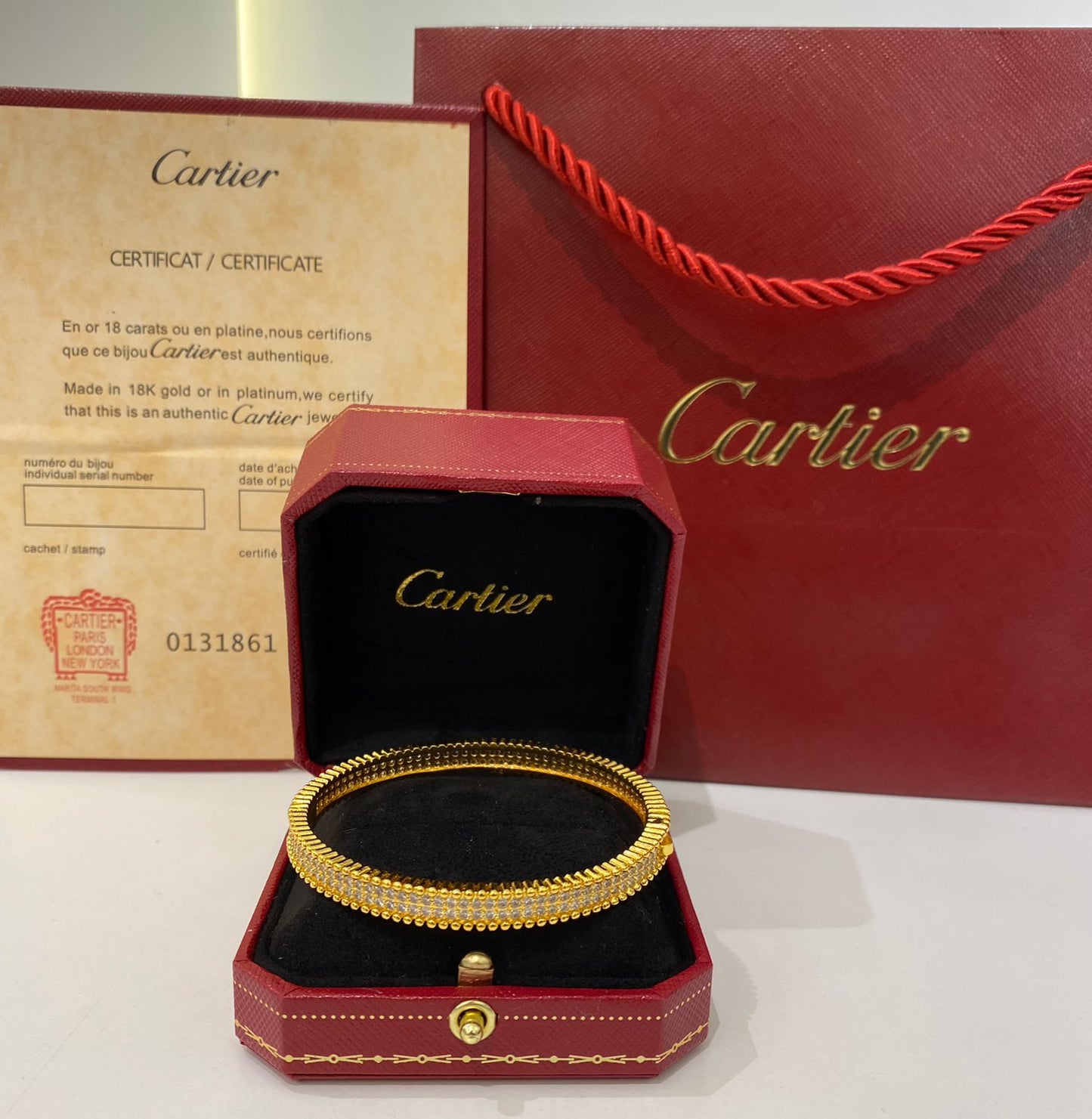 Cartier Sleek Gold
