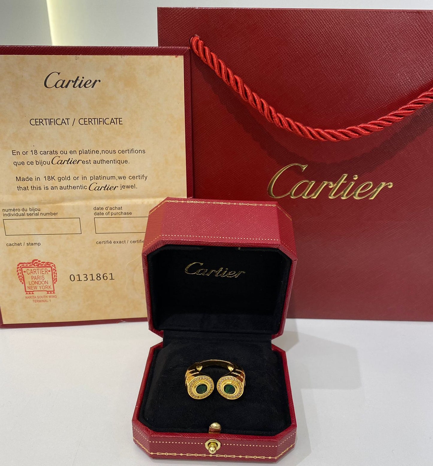 Cartier Double Gem