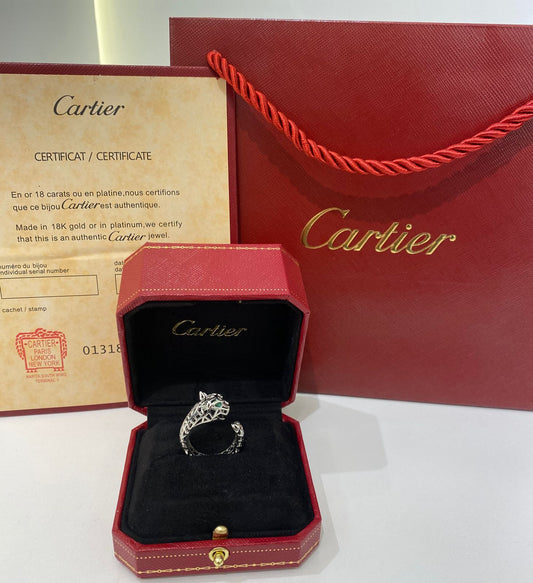 Cartier Silver Crown Ring