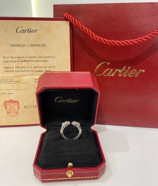 Cartier Twin Stone Ring