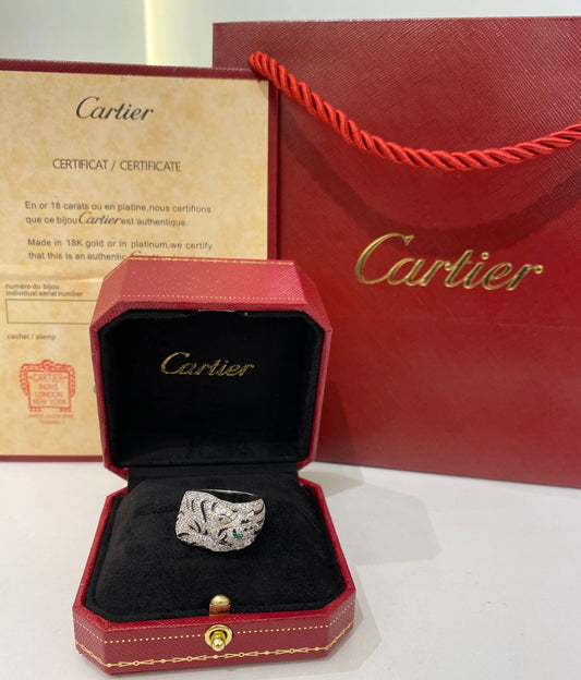 Cartier Bold Pattern Ring