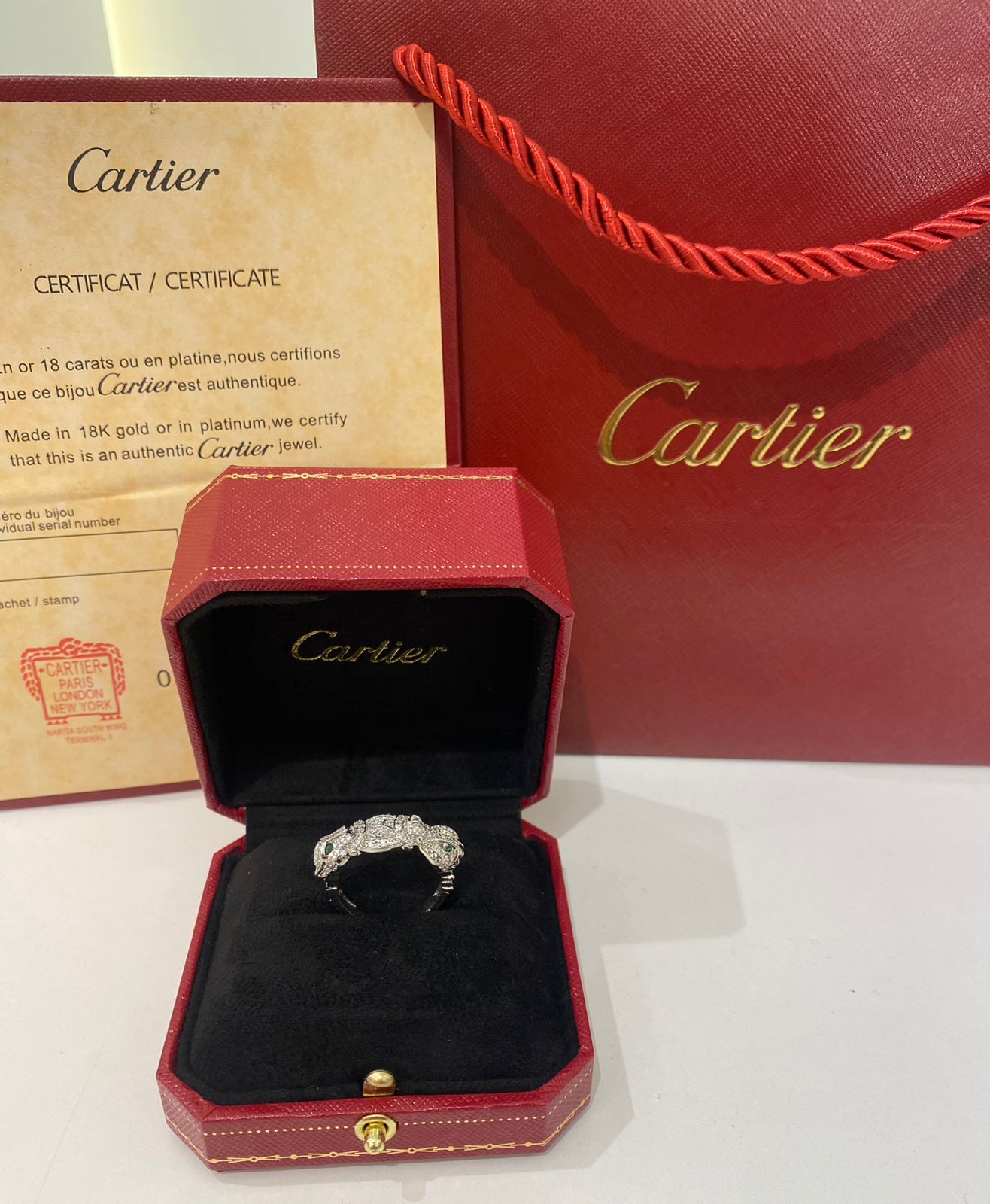 Cartier Bold Curve Ring