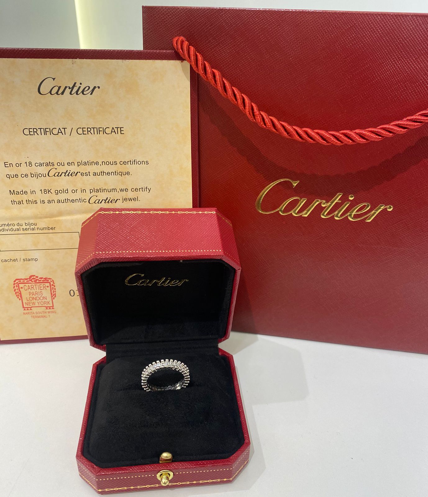 Cartier Spark Line Ring