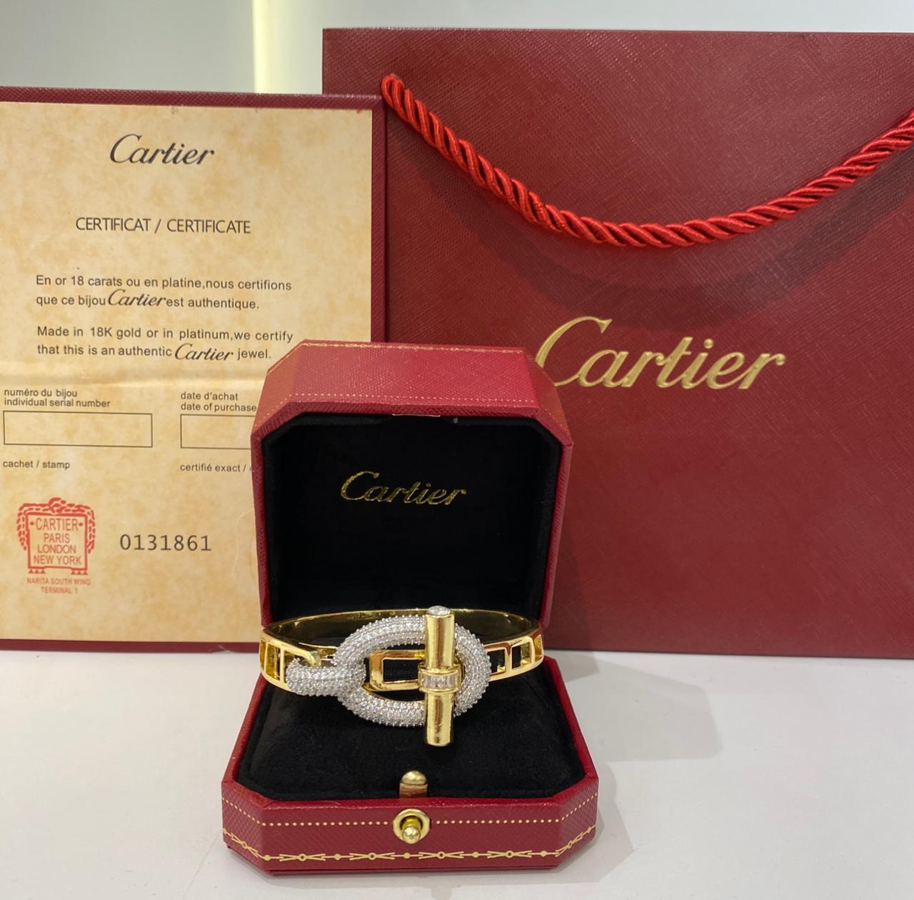 Cartier Gold Bracelet