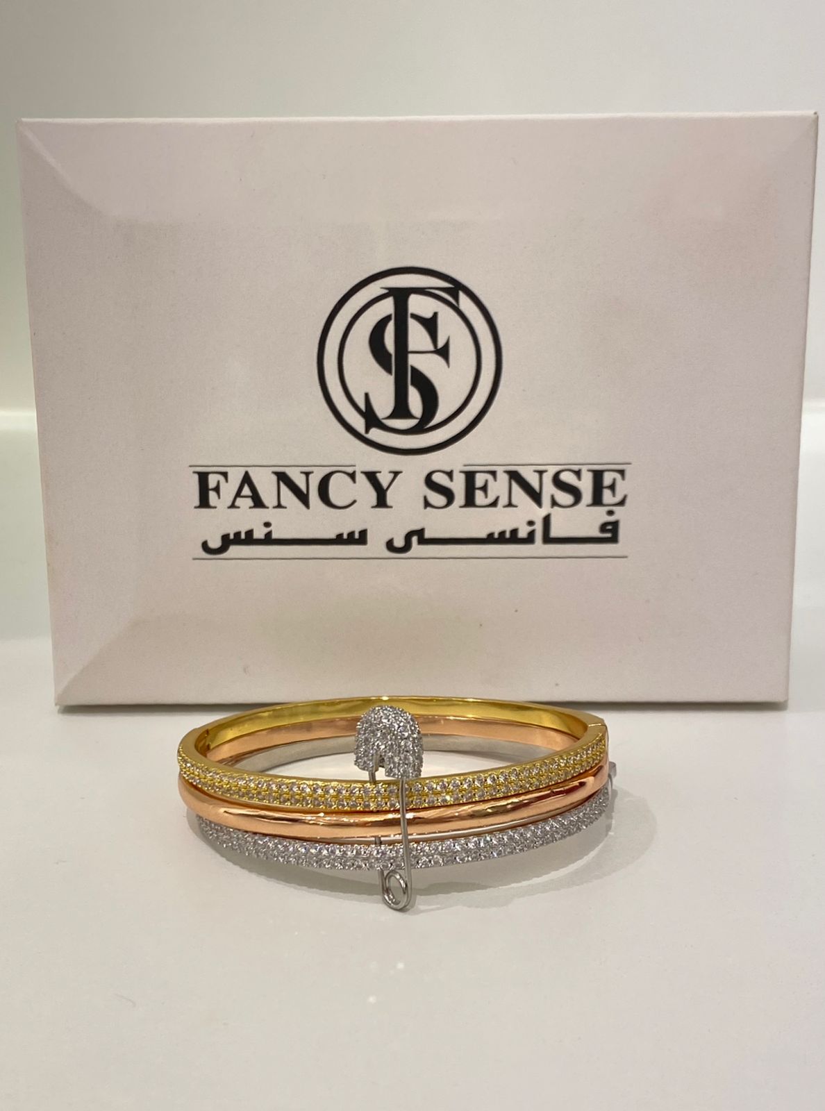 APM Monaco Dual Tone Bracelet