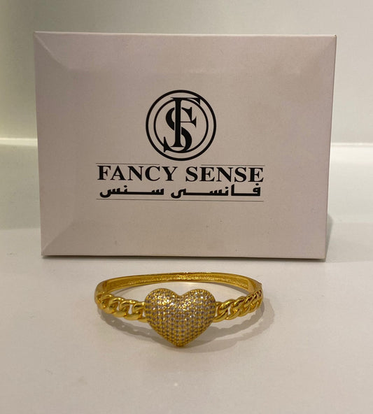 Golden Heart Bracelet