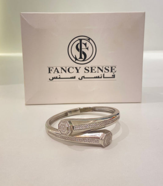 Silver Wrap Bracelet