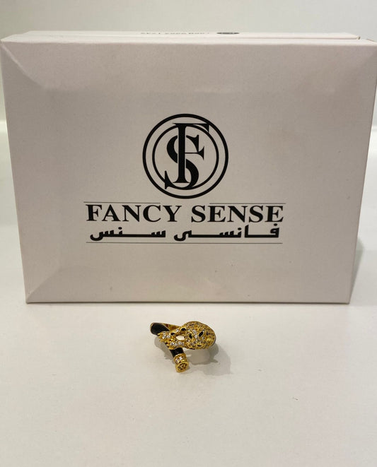 Golden Leopard Ring