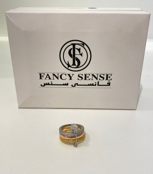 Monaco Gold Duo Ring