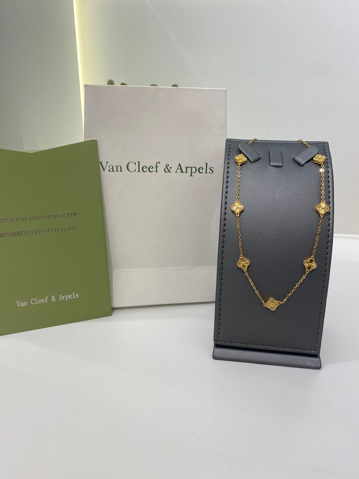 Van Cleef Gold Necklace