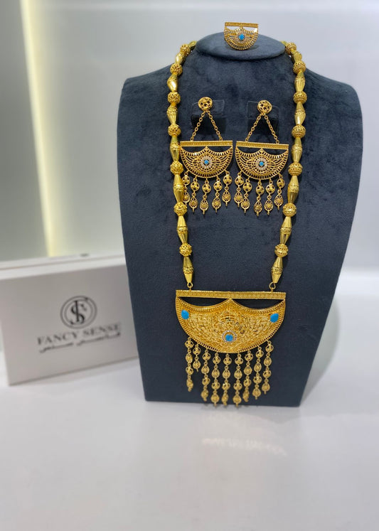 Blue Empress Gold Set