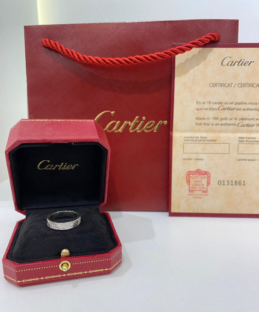 Cartier Silver Ring
