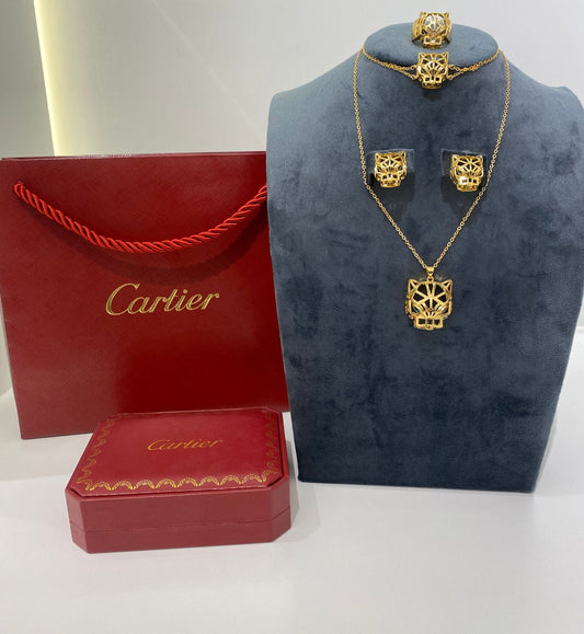 Cartier Lattice Emblem Set