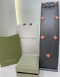 Van Cleef Pink Clover Necklace