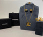 Chanel Iconic CC Gold-Plated Jewelry Set
