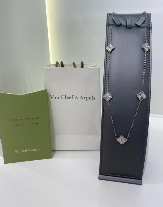 Van Cleef Silver  Necklace