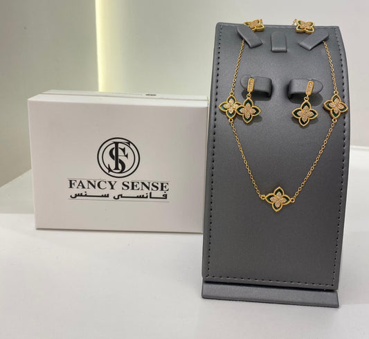 Roberto Set Gold Green