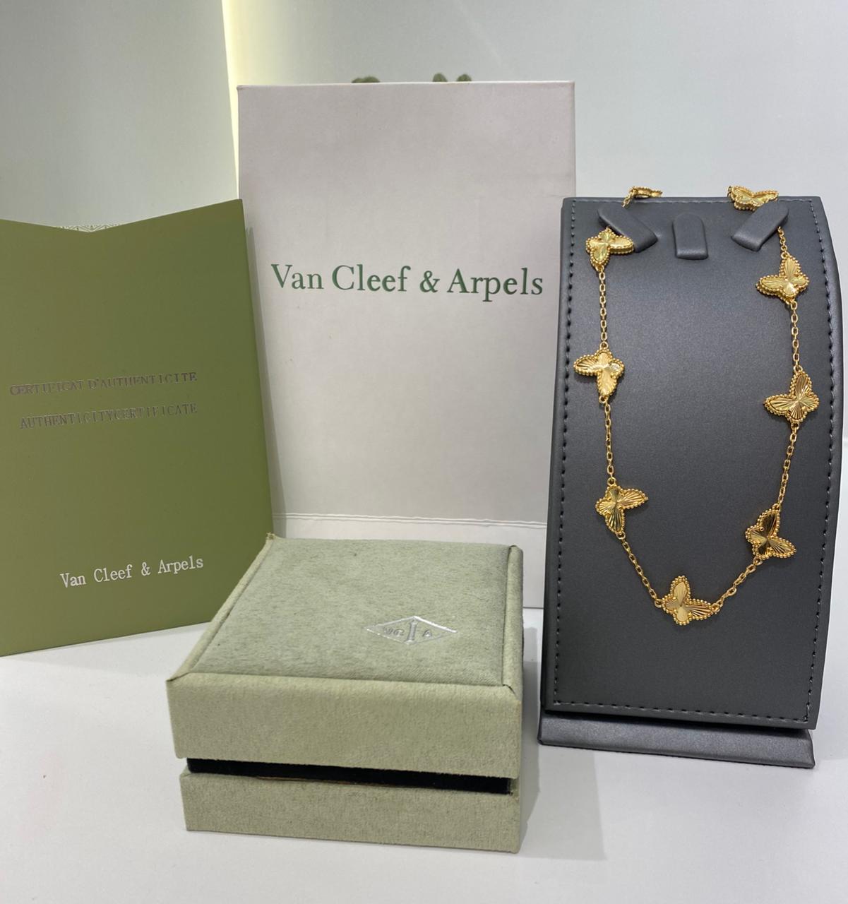 Van Cleef Butterfly Clover Set