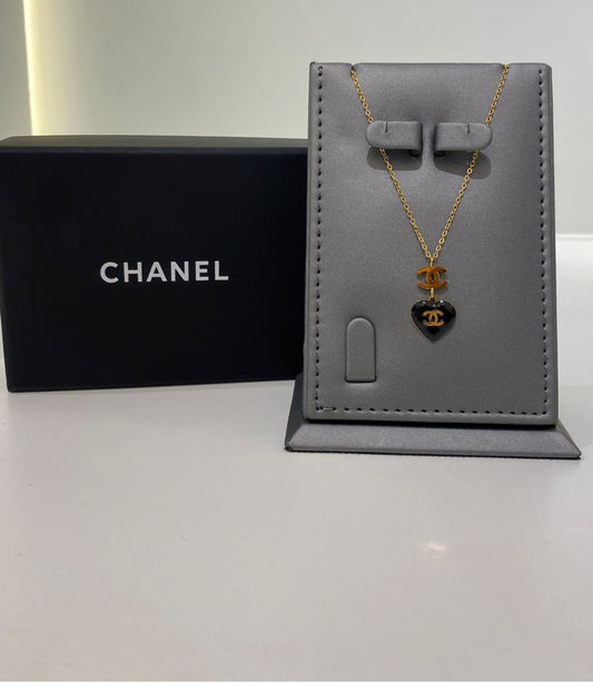 Chanel Heart Charm Necklace