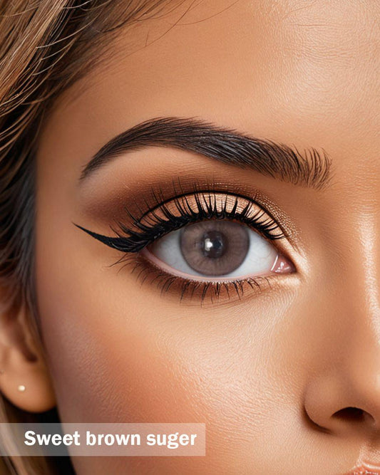 Sweet Brown Suger Eye Lenses