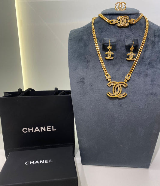 Chanel Crystal CC Set