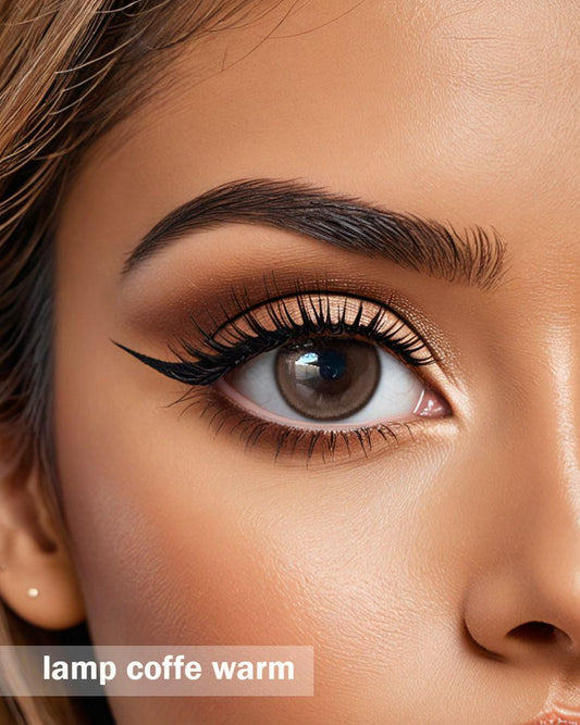 Lamp Coffe Warm Eye Lenses