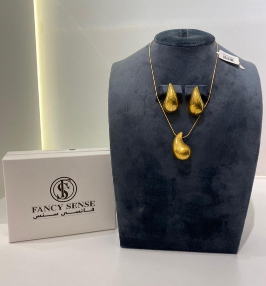 Tiffany Golden Tear Set