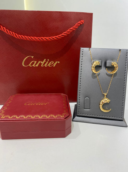 Cartier Crescent Moon Set