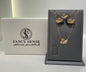 Swarovski Golden Swan Set