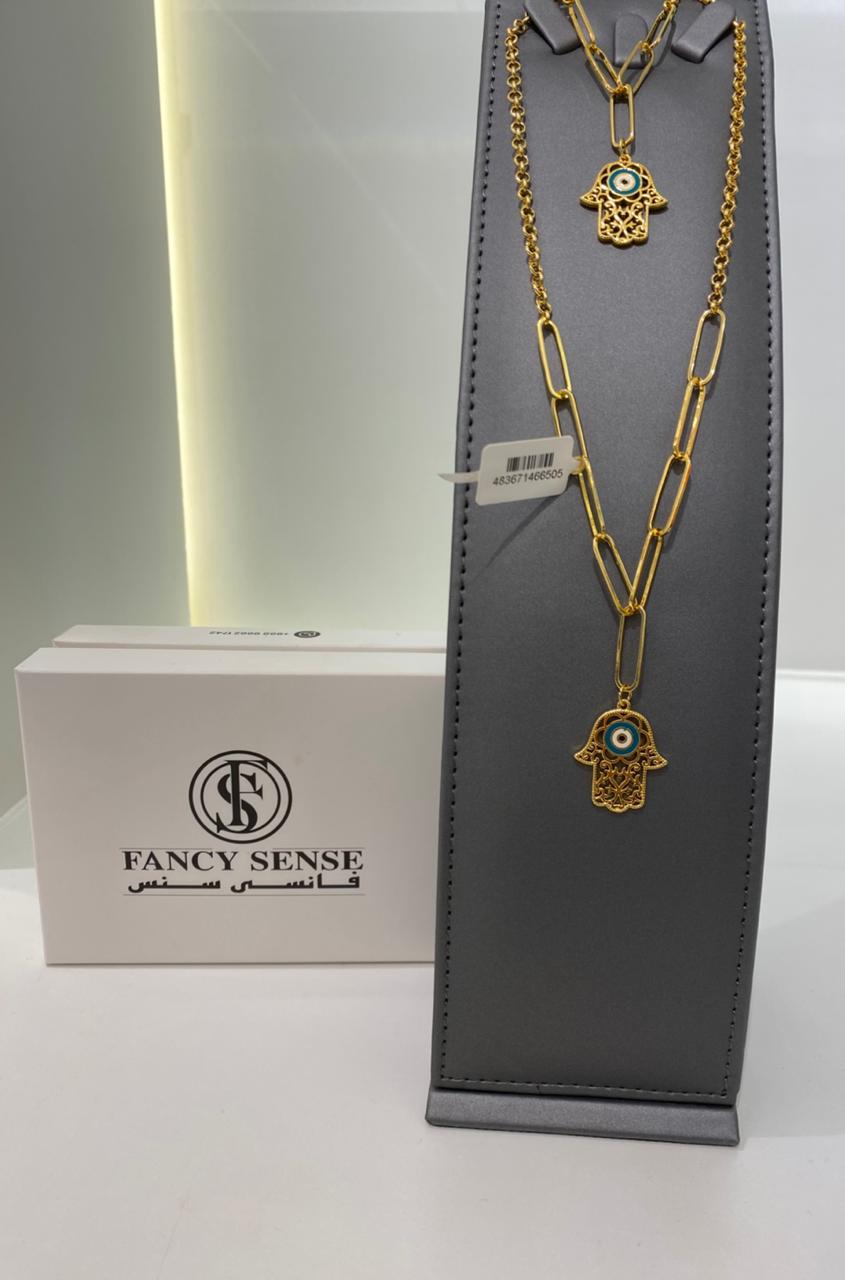 FancySense Hamsa Chain Necklace